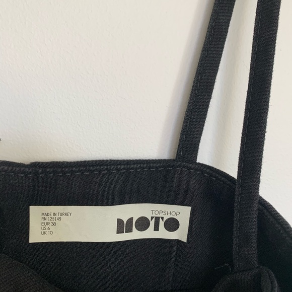 TopShop Embroidered Denim Bodycon Dress - Picture 8 of 8